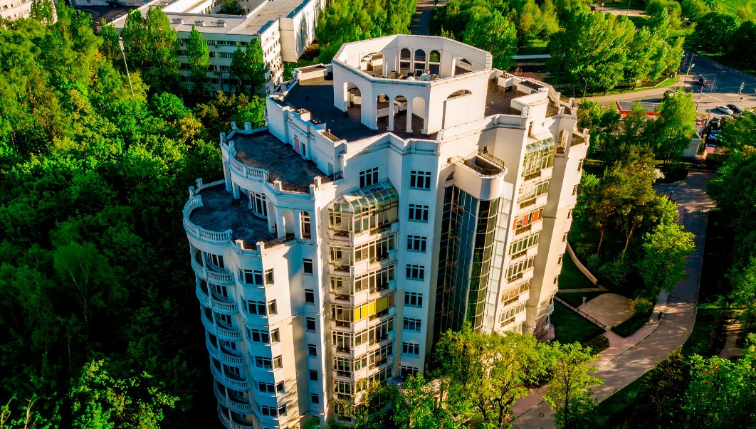 фасад дома, Бизнес-центр Староволынская, 12к1 по адресу г Москва, ул Староволынская, д 12 к 1